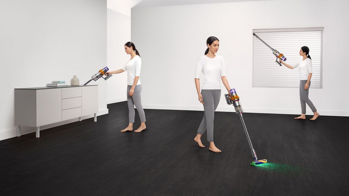 Aspirateur sans-fil Dyson V15 Detect™ Fluffy (Bleu/Gris) - 660 W – Image 9