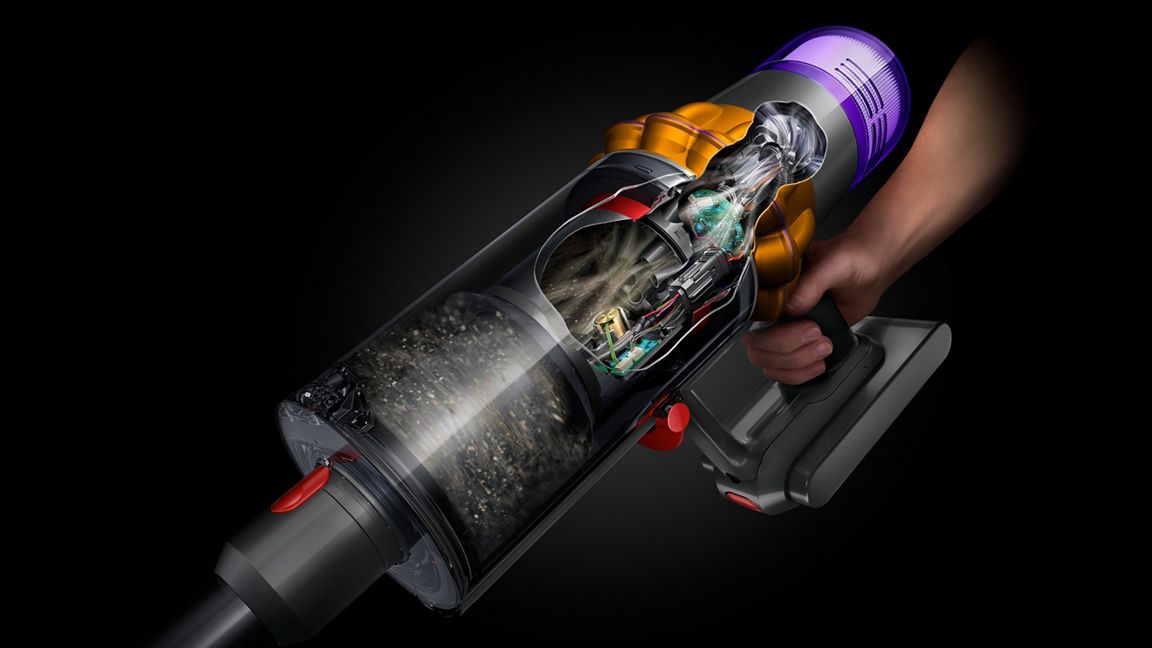 Aspirateur sans-fil Dyson V15 Detect™ Fluffy (Bleu/Gris) - 660 W – Image 4