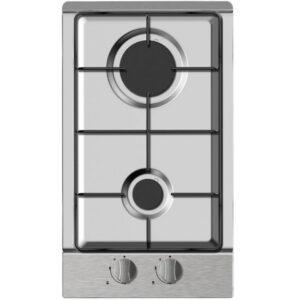 Domino gaz AMICA AG2620X 2 feux - 4000 W - Inox