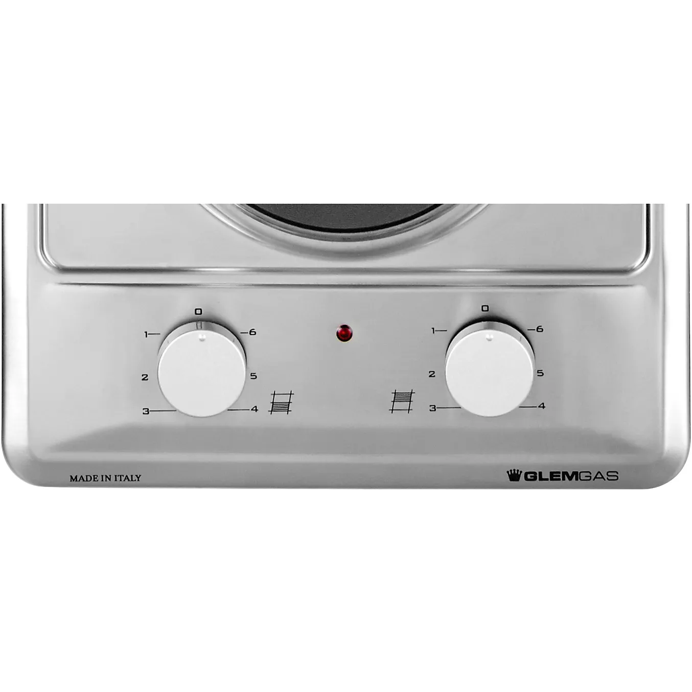 Domino électrique GLEM GT320IX - 2 Foyers - Acier inoxydable – Image 3