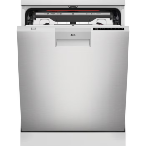Lave-vaisselle AEG Série 7000 GlassCare FFB74717PM - 14 couverts - Inox anti-trace