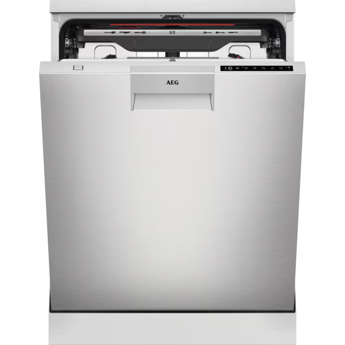 Lave-vaisselle AEG Série 7000 GlassCare FFB74717PM - 14 couverts - Inox anti-trace