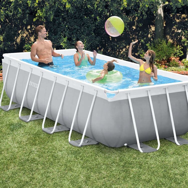 Piscine tubulaire Intex Prism Frame 4,00 x 2,00 x 1,00 m