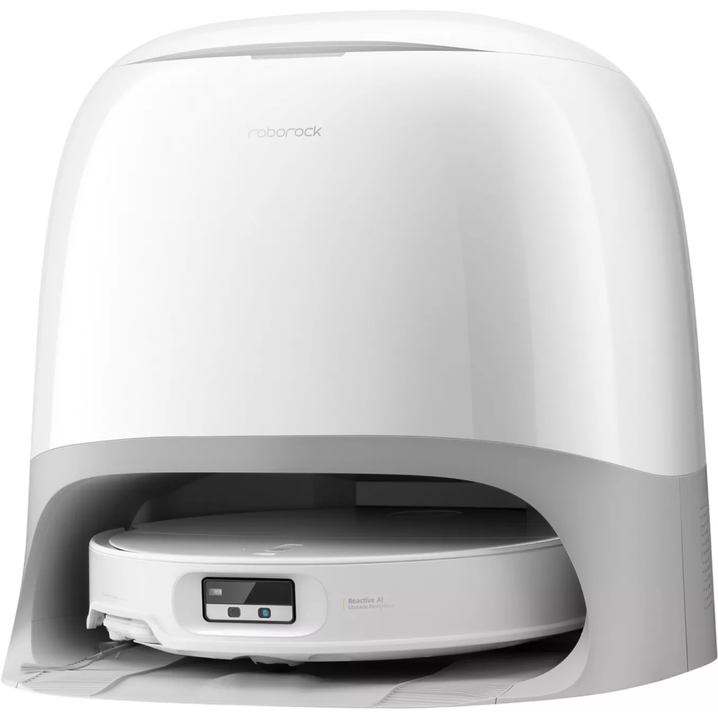 Robot Aspirateur Laveur ROBOROCK Qrevo Curv 2 ProX Blanc